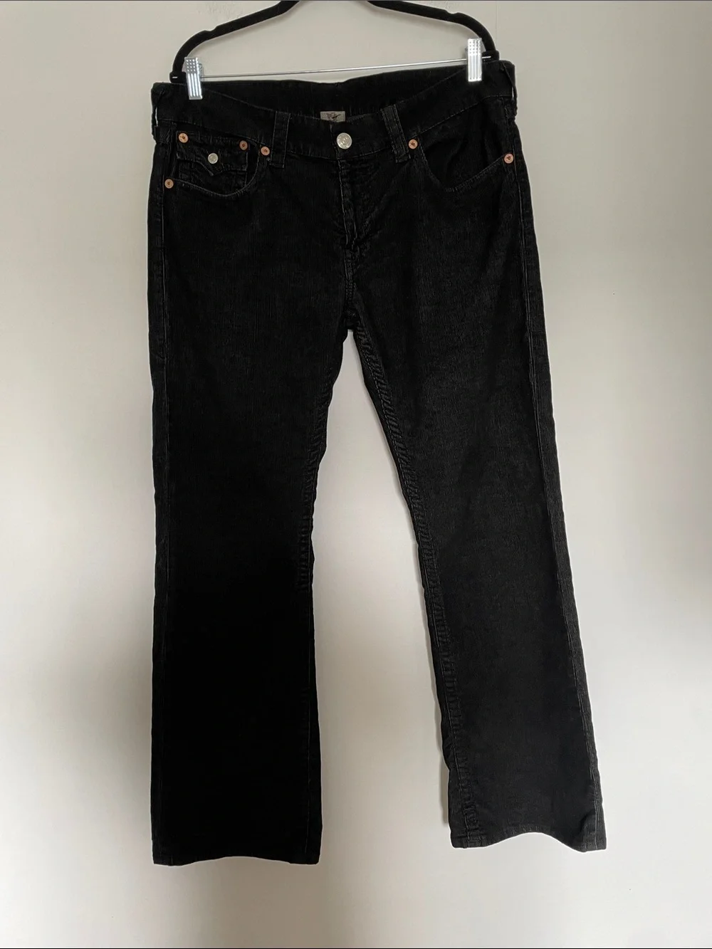 True Religion Corduroy Bootcut Billy Flap Pocket Men's 36 Straight-Leg Pants